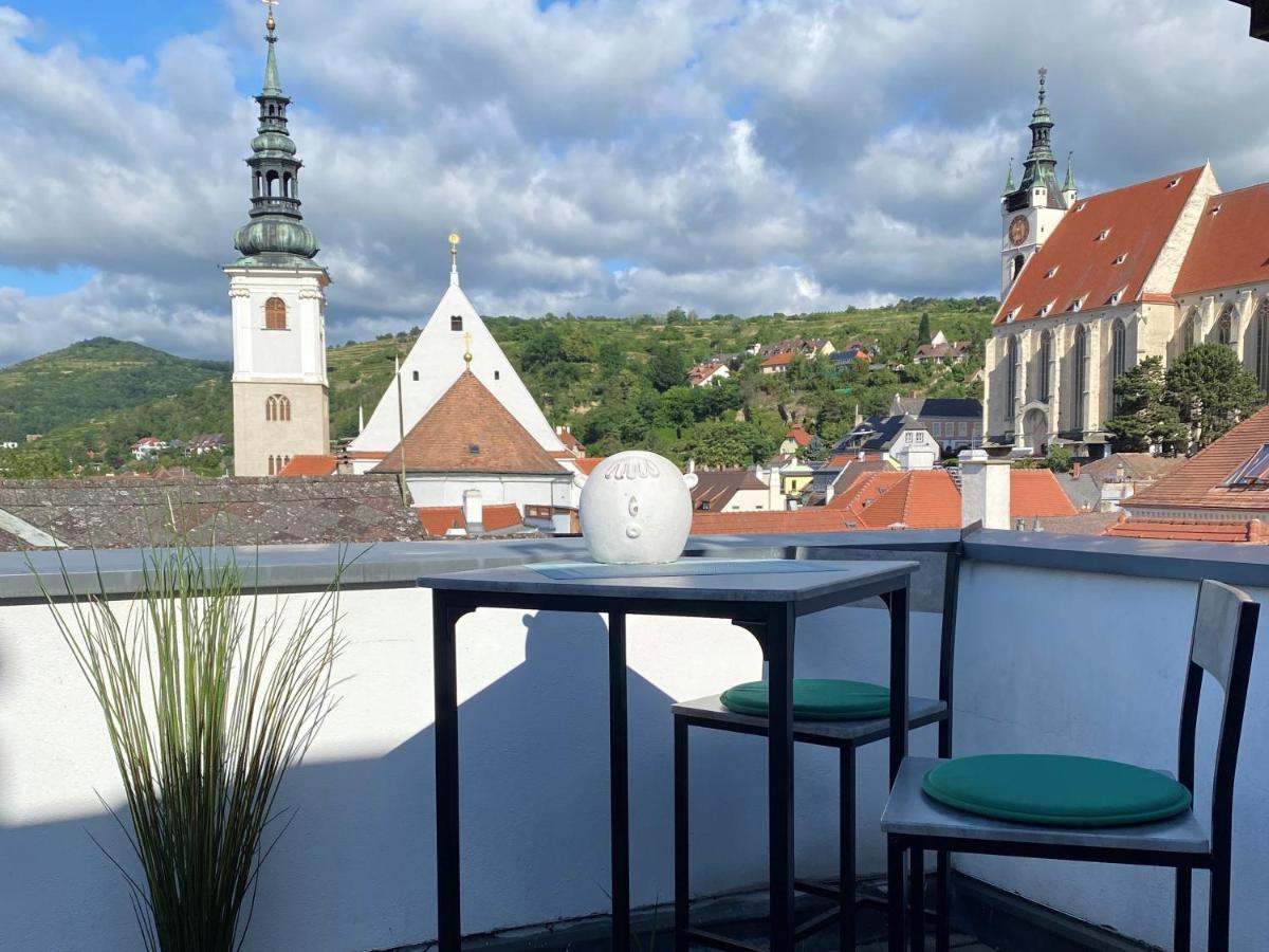 Terrassen Appartement Ueber Den Daechern Von Krems Krems an der Donau Exterior foto