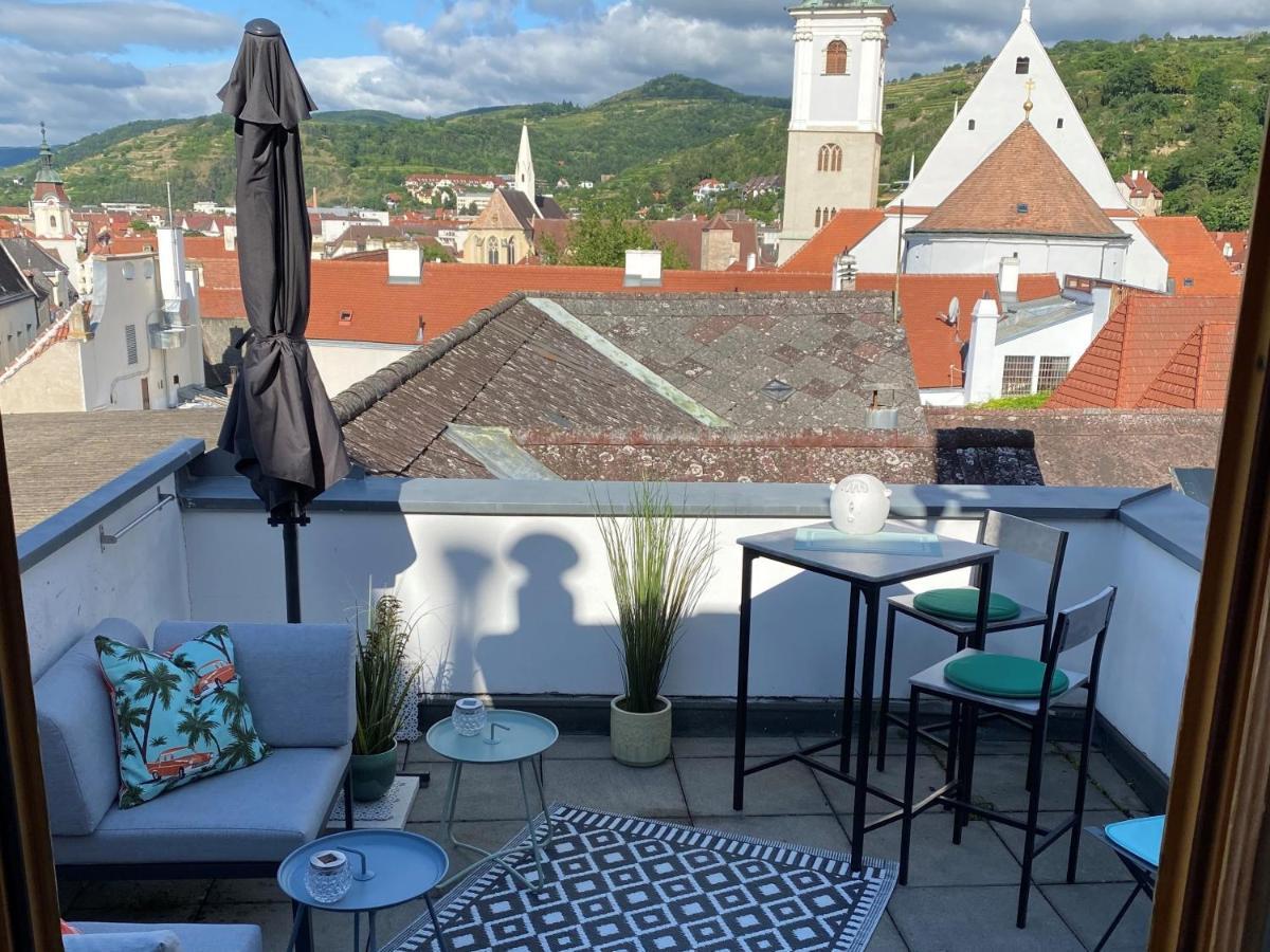 Terrassen Appartement Ueber Den Daechern Von Krems Krems an der Donau Exterior foto