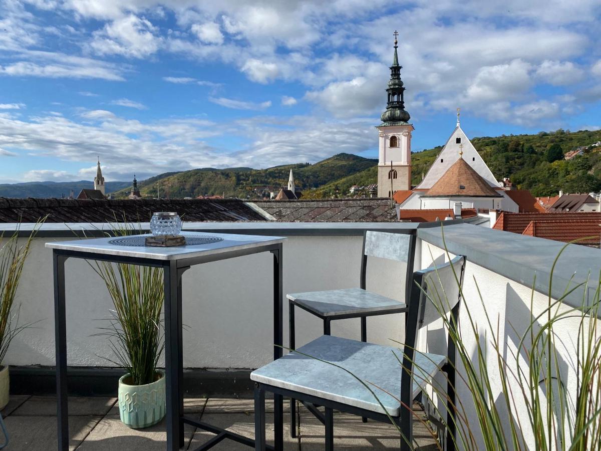 Terrassen Appartement Ueber Den Daechern Von Krems Krems an der Donau Exterior foto