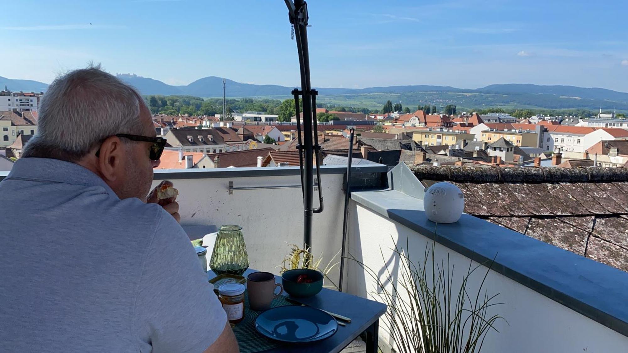 Terrassen Appartement Ueber Den Daechern Von Krems Krems an der Donau Exterior foto