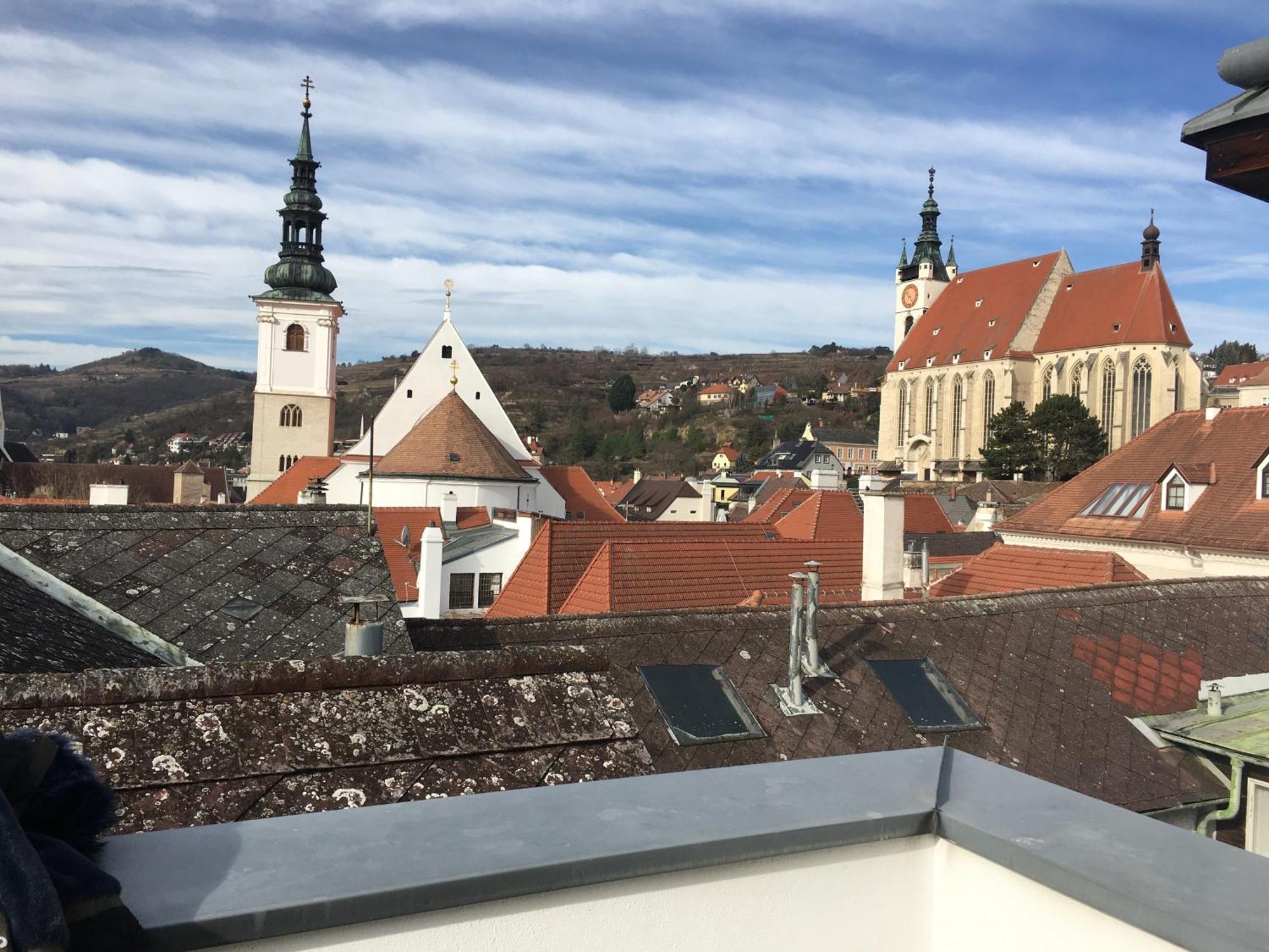 Terrassen Appartement Ueber Den Daechern Von Krems Krems an der Donau Exterior foto