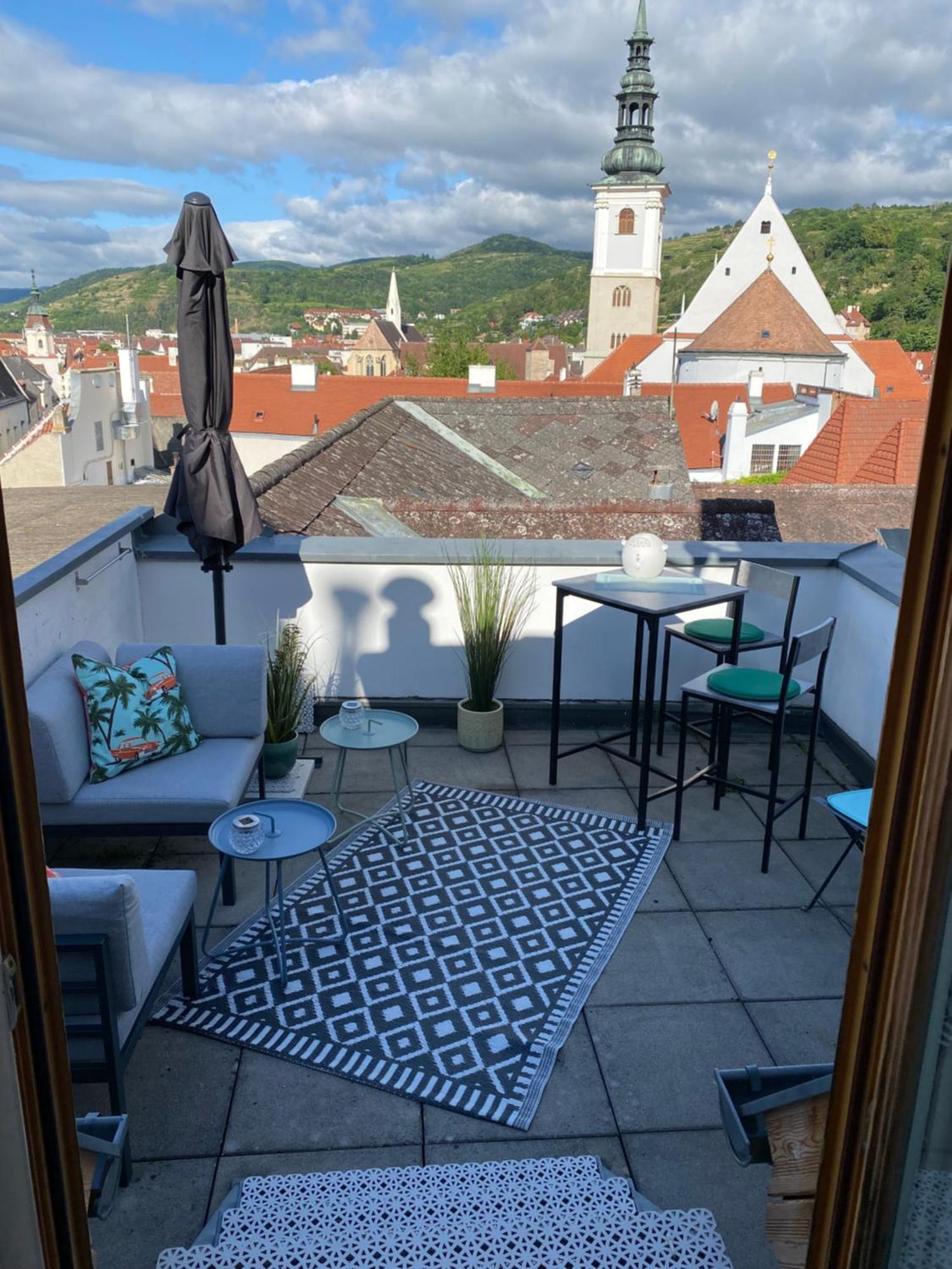 Terrassen Appartement Ueber Den Daechern Von Krems Krems an der Donau Exterior foto